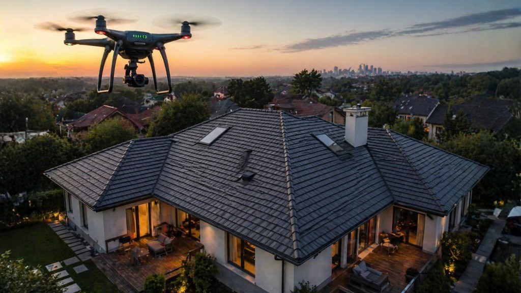 aerial roof inspection